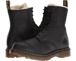 Женские ботинки Dr. Martens Serena 8-Eye с меховой подкладкой