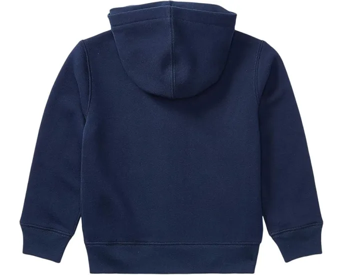 Толстовка с капюшоном из хлопкового флиса Polo Ralph Lauren для маленьких детей