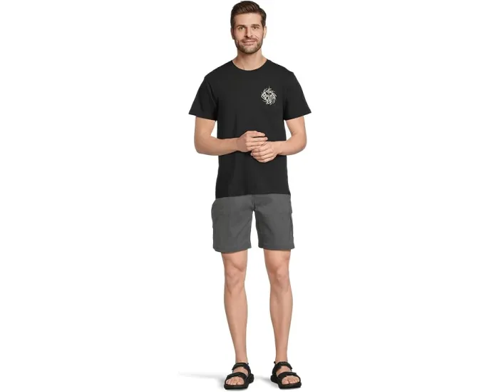 Шорты Prana Stretch Zion с защитой UPF 50+ и быстросохнущей тканью