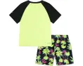 Купальный комплект Hurley Kids Pop Color Palm с защитой UPF 50+