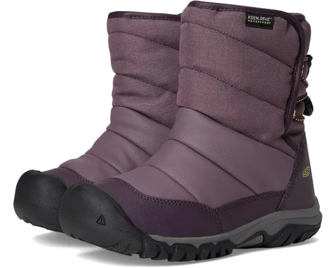 Детские утепленные зимние ботинки KEEN Puffrider Insulated Waterproof с легким надеванием