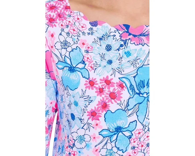 Lilly Pulitzer Топ Gleeson Knit с цветочным принтом