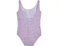 Купальник Snapper Rock Kids Sorbet Stripe Scoop с яркими полосками и съемными чашечками
