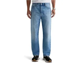 Прямые джинсы AG Jeans Felix Vintage с потертостями