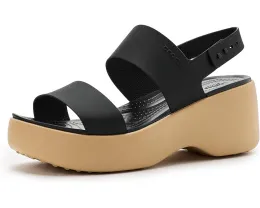 Босоножки Crocs Brooklyn Sky на платформе с технологией комфорта LiteRide