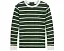 Длинный рукав в полоску из вафельной хлопковой ткани Polo Ralph Lauren Kids для детей