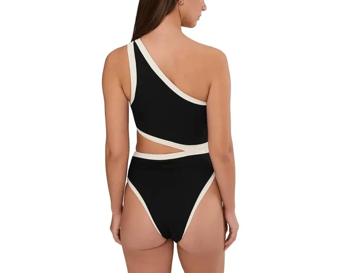 Цельный купальник Loren One-Piece Bitsy с асимметричным плечом