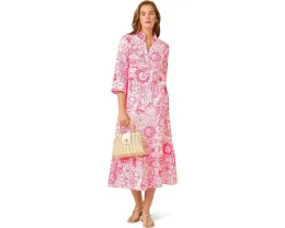Lilly Pulitzer Платье макси Alora с V-образным вырезом и планкой на пуговицах