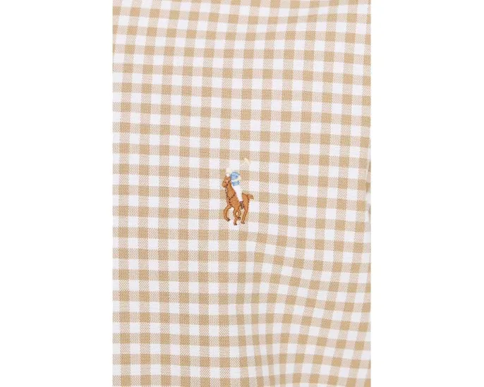Рубашка Polo Ralph Lauren Custom Fit Gingham Oxford в клетку