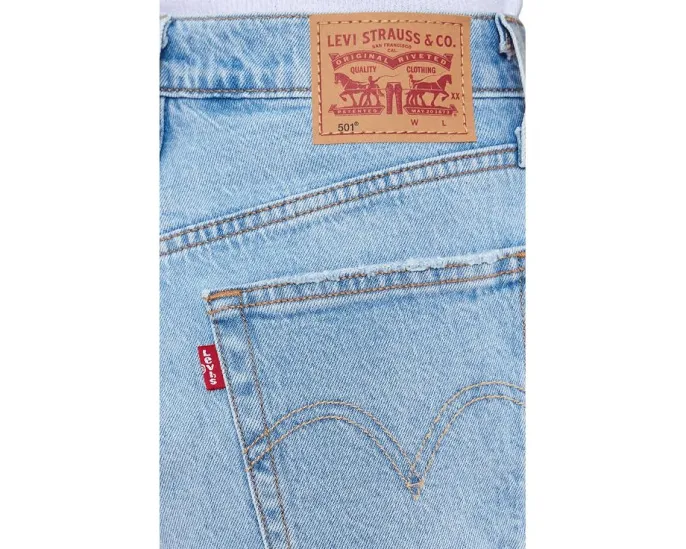 Классические шорты Levi's 501 Original с пятью карманами и прямым кроем