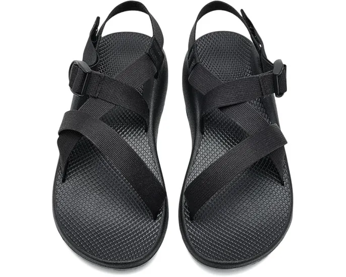 Сандалии классические Chaco Z/1 Black с ремнями из полиэстера
