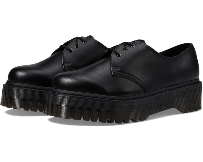 Туфли Dr. Martens V 1461 Quad Mono на платформе