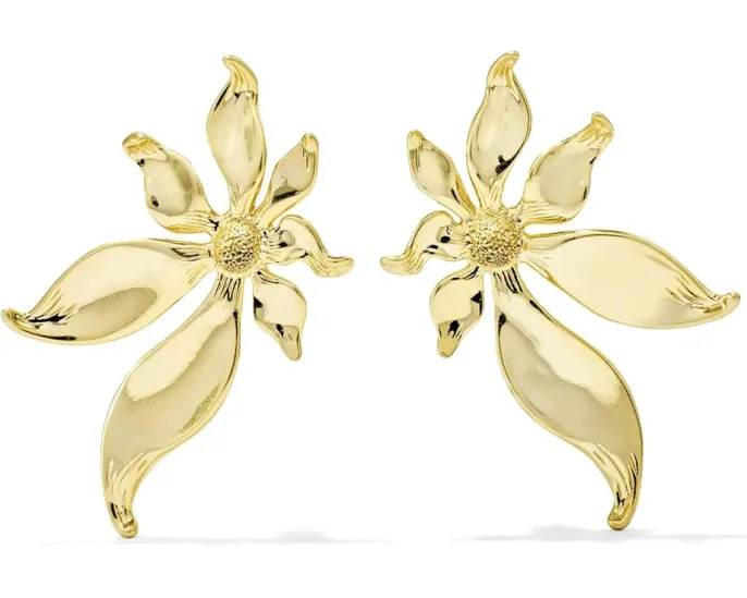 Серьги-гвоздики Kendra Scott Anya Flower в виде цветка