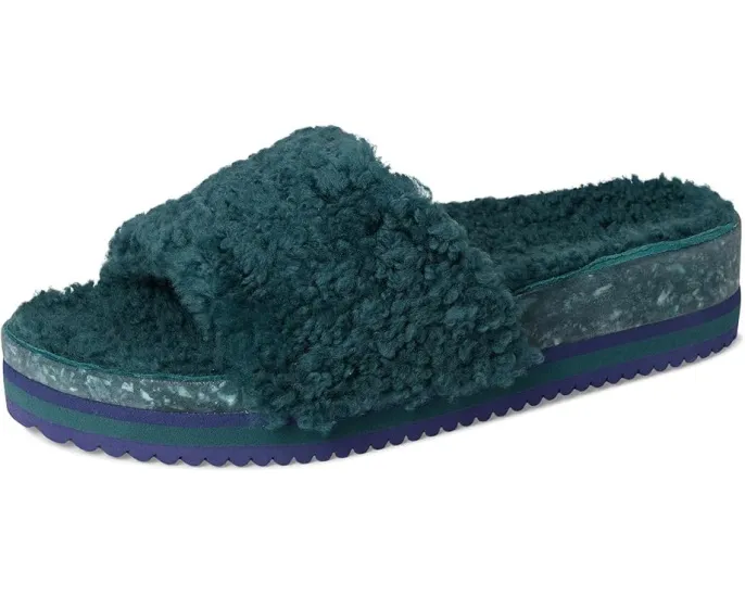 Сланцы Fleks Cito с подкладкой из овчины и стелькой FLEKSfoam