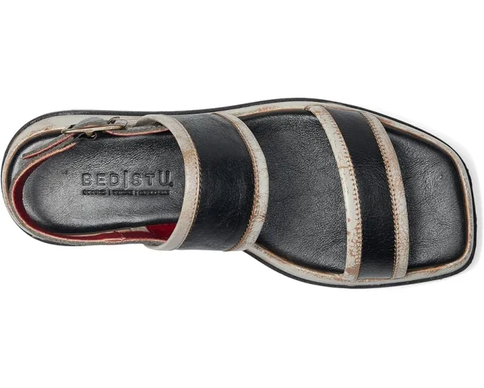 Сандалии Vice от Bed Stu на платформе с регулируемыми ремешками и квадратным носком