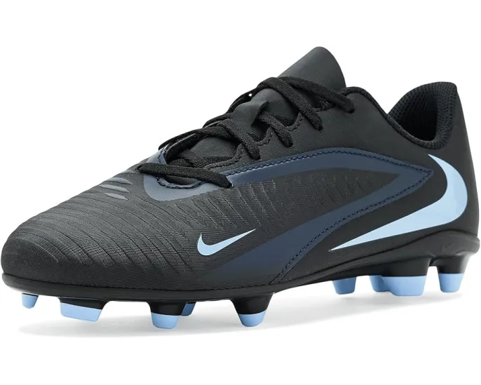 Детские бутсы Nike Jr. Phantom 6 Low Club Multi-Ground черные