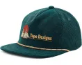 Бейсболка Corduroy Trucker из вельвета с плоским козырьком Topo Designs