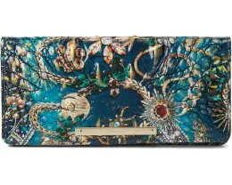 Кошелек Brahmin Ady из тисненой кожи с множеством отделений для карт