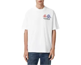 Футболка AllSaints Bedfellow с круглым вырезом и принтом спереди и сзади