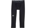 Under Armour детские леггинсы 3/4 HeatGear Armour с сетчатыми вставками