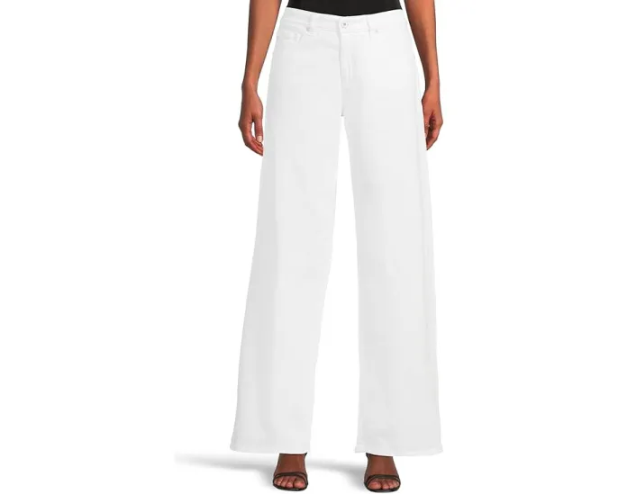 Белые джинсы AG Jeans Adria с низкой посадкой и мешковатым кроем