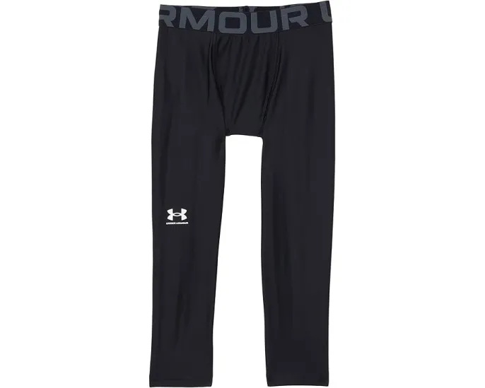 Under Armour детские леггинсы 3/4 HeatGear Armour с сетчатыми вставками