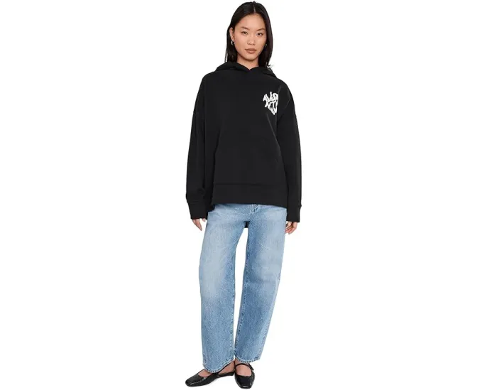 Толстовка AllSaints Orlando Etie с капюшоном и карманом-кенгуру