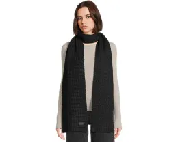 Вязаный шарф UGG Waffle с фактурой вафли