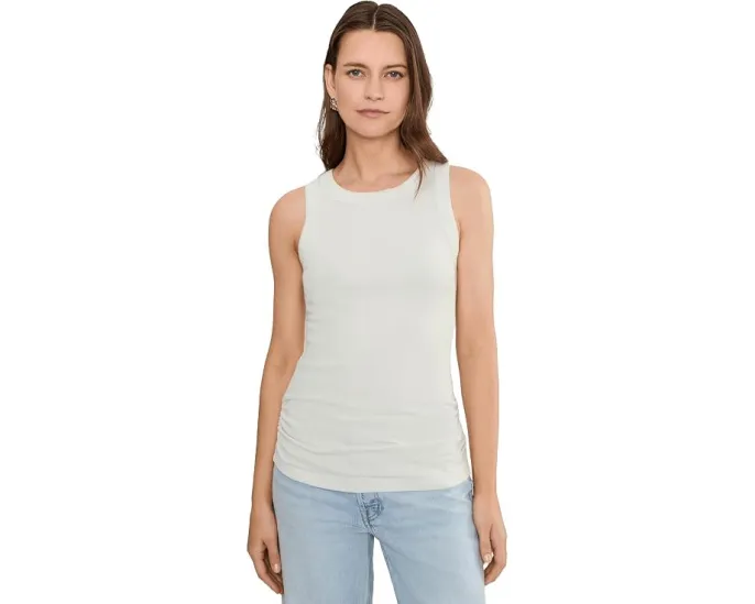 Топ Halley Ruched Side Tank Michael Stars с драпировкой по бокам