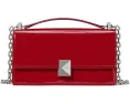 Мини-сумка-кроссбоди Kate Spade New York Deco с цепным ремнем из лаковой кожи