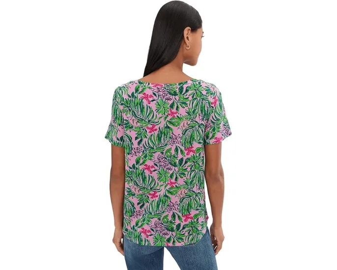 Топ Key West с лодочкой и приталенным кроем от Lilly Pulitzer