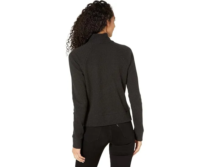 Свитер The North Face Long Sleeve Mock Neck Chabot из хлопка с резинками