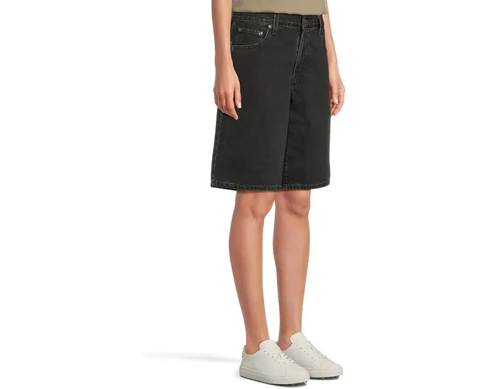 Шорты Levi's Premium Baggy Dad Jort из денима с прямым кроем