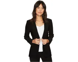 Однобортный жакет Norma Kamali приталенного кроя из эластичного поли джерси