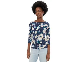 Футболка Tommy Bahama с цветочным принтом и рукавами три четверти