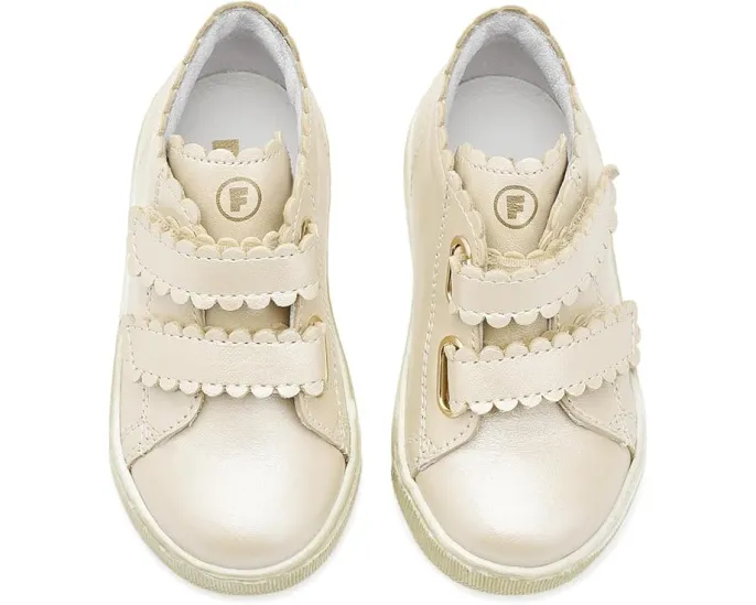 Кожаные кроссовки Naturino Blara Vl с двойной липучкой