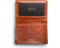 Bosca Картхолдер Dolce Collection с двумя отделениями и окном для ID