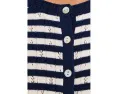 Кардиган Beckett Striped Pointelle от 525 america с рукавами-фонариками
