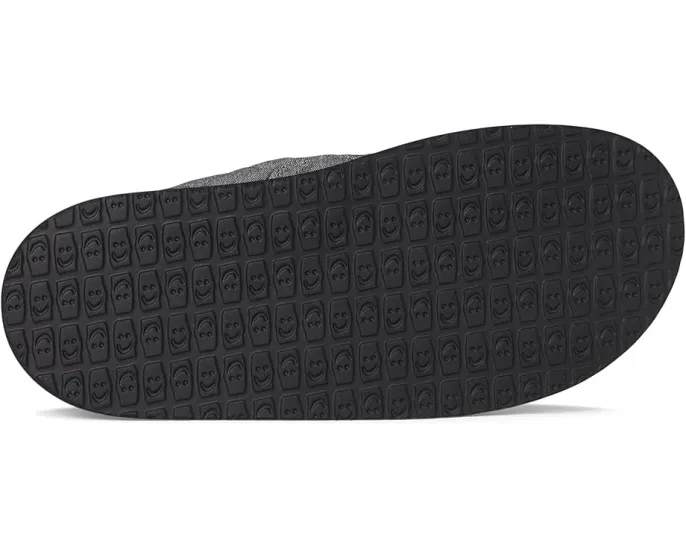 Sanuk Donny Quilted для пляжа с откидным задником и стелькой Soft Top