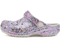 Crocs Classic Glitter Clogs блестящие сабо для малышей