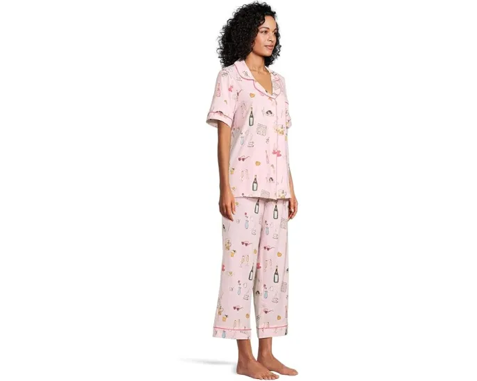 Пижамный комплект Bedhead PJs с коротким рукавом и укороченными брюками