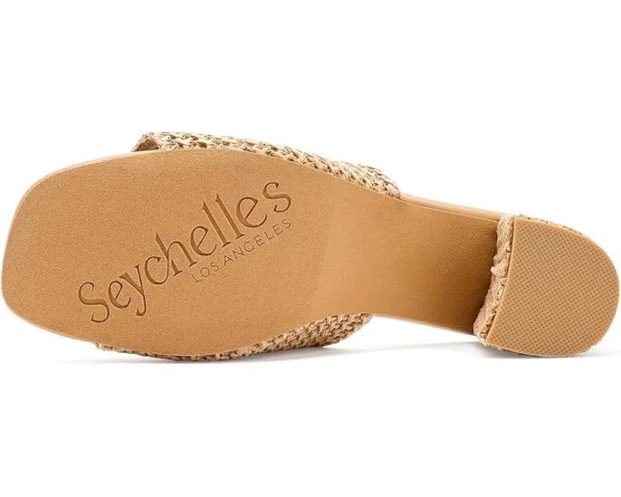 Сандалии Adapt 3 Mix от Seychelles с плетеным верхом и квадратным носком