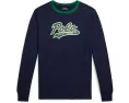 Футболка Polo Ralph Lauren Kids с длинным рукавом и логотипом для детей старшего возраста