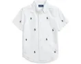 Polo Ralph Lauren рубашка Pony Oxford с коротким рукавом для малышей