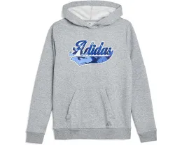 Детский худи с капюшоном Graphic Heather Fleece от Adidas с камуфляжным принтом