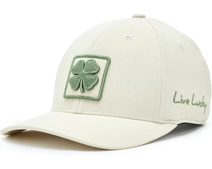 Кепка Black Clover Boxed In Luck 8 с регулируемой застежкой и вышитым клевером