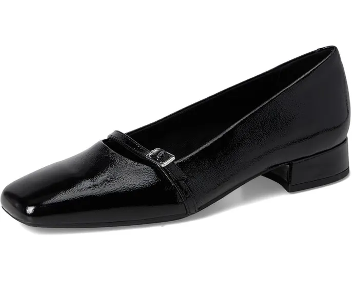 Балетки Vagabond Shoemakers Debbi Patent на блок-каблуке с квадратным носком
