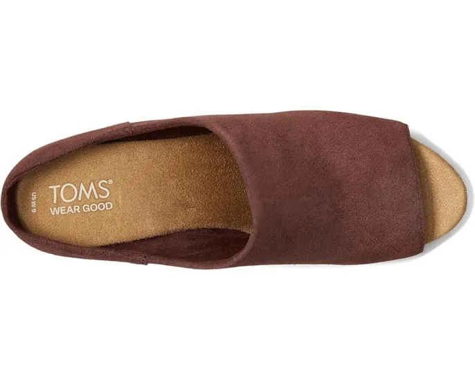 Босоножки TOMS Florence с открытым носком и устойчивым каблуком