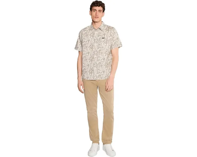 Рубашка Quiksilver Ditsy Daze Classic Short Sleeve Woven с принтом