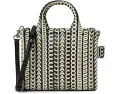 Сумка кроссбоди Marc Jacobs The Monogram Leather Crossbody Tote Bag с монограммой